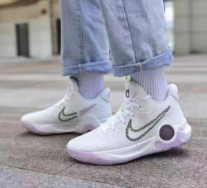Giay Nike KD Trey 5 IX EP 'White Lime Light Purple' DJ6922-100
