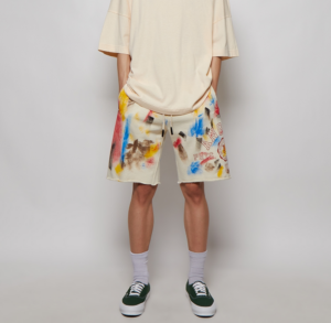 Quan Palm Angels College Sweatshorts 'Multicolor' PMCI010S22FLE0070325