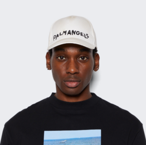 Mu Palm Angels Seasonal Logo Cap 'White' PMLB054S23FAB0046110