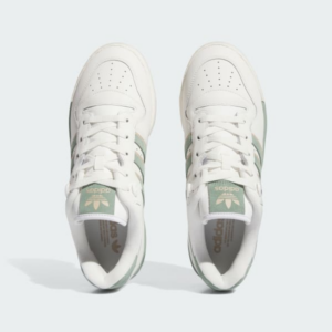 Giay Adidas Rivalry Low 'White Silver Green' IG6309