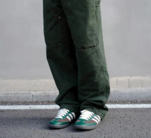 Giay Adidas Samba OG x Notitle 'Green' ID6022