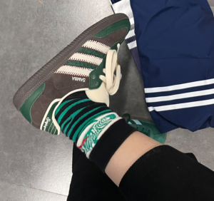 Giay Adidas Samba OG x Notitle 'Green' ID6022