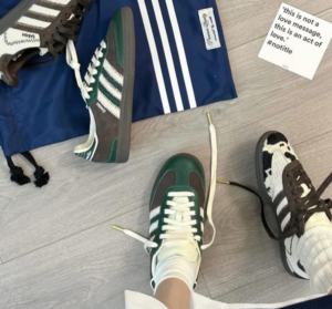 Giay Adidas Samba OG x Notitle 'Green' ID6022
