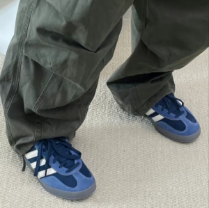 Giay Adidas Gazelle Indoor 'Navy White' ID1008