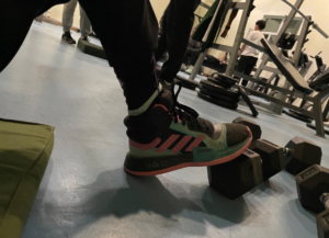 Giay Adidas Marquee Boost 'Black Shock Pink Aqua' EH2373