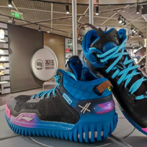 Giay Lining BadFive 3 X League of Legends 'Black Blue' ABFT025-4