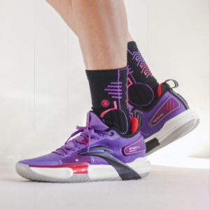 Giay Lining Speed 9 Premium 'Purple Black' ABAS071-3