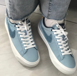 Giay Nike Blazer Low GT SB 'Light Denim' DM8890-100