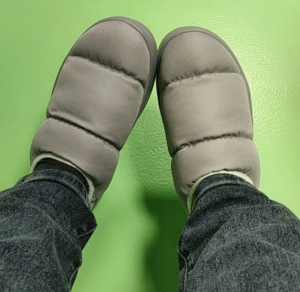 Giay Adidas Originals Puffylette 'Charcoal' GW9482