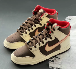 Giay Nike Dunk High SE 'Baroque Brown' FB8892-200