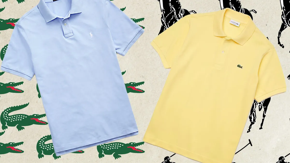 Lacoste vs. Ralph Lauren: Mau ao Polo co dien nao len ngoi?