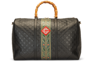 Túi Casablanca Monogram Weekender 'Black' AS23-BAG-004-02