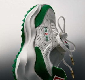 Giay Casablanca Atlantis Tennis Sneaker 'White Green' AF22-SNK-001-03