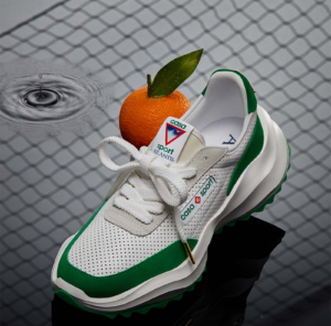 Giay Casablanca Atlantis Sneaker 'White Green' AF22-SNK-002-03