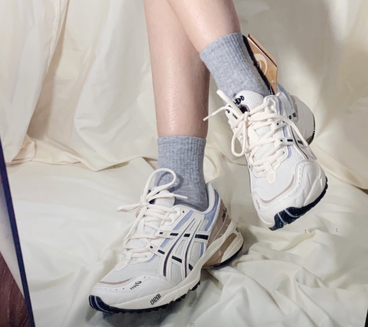 Giày Asics Gel 1090 'Cream Brown' 1203A243-023 - Ảnh 8