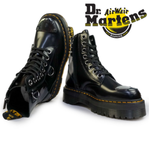 Giay Dr. Martens Jadon Buttero Leather Platform 'Black' 30789001
