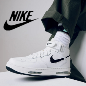 Giay Nike Air Force 1 Mid Evo 'White Black' FB1374-101