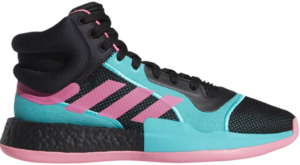 Giày Adidas Marquee Boost 'Black Shock Pink Aqua' EH2373