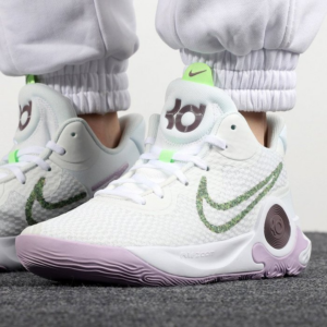 Giay Nike KD Trey 5 IX EP 'White Lime Light Purple' DJ6922-100