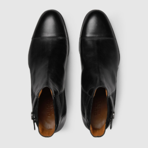 ‎Giay Gucci Blondie Ankle Boot 'Black' 757777-06F80-1000