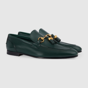 Giay Gucci Jordaan Loafer 'Green' 758068-AACRW-3154