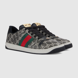 Giay Gucci Screener Sneaker 'Black Grey' 763525-FACMI-8444