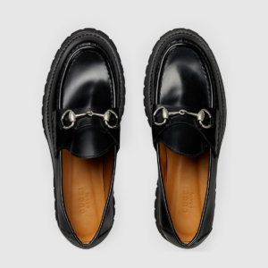 Giay Gucci Loafer With Horsebit 'Black' 764211-DS800-1000