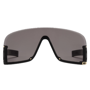 Kinh Gucci Mask Shaped Frame Sunglasses 'Shiny Black' 770792-J1691-1012