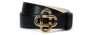 That Lung Casablanca CC Logo Buckle 'Black' AS23-ACC-012-01
