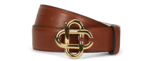 That Lung Casablanca CC Logo Buckle 'Tan' AS23-ACC-012-11