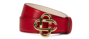 Thắt Lưng Casablanca Leather 'Red' AF22-ACC-014-04