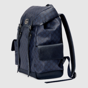 Balo Gucci Ophidia GG Medium Backpack 'Blue Black' 598140-FABHU-8442