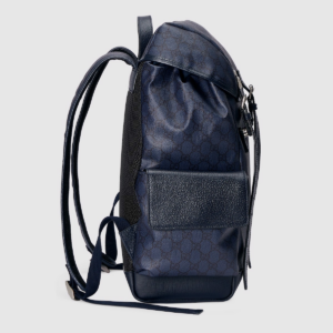 Balo Gucci Ophidia GG Medium Backpack 'Blue Black' 598140-FABHU-8442