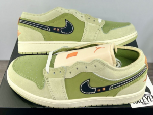 Giay Nike Air Jordan 1 Low Craft 'Sky J Light Olive' FD9092-300