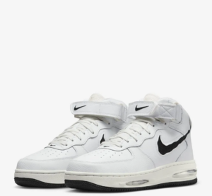 Giay Nike Air Force 1 Mid Evo 'White Black' FB1374-101