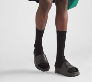 Dep Prada Rubber Slide 'Black' 2X3085-3LKV-F0002