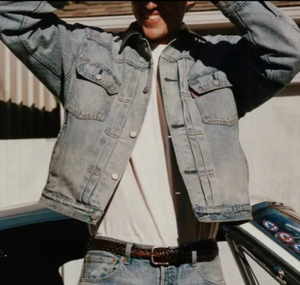 Ao Stussy x Levis SS23 Logo Floating 'Blue' STLV230221-001