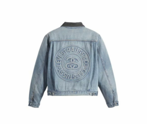 Ao Stussy x Levis SS23 Logo Floating 'Blue' STLV230221-001
