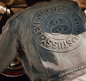 Ao Stussy x Levis SS23 Logo Floating 'Blue' STLV230221-001