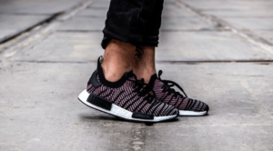 Giay Adidas NMD R1 'Grey Solar Pink' CQ2386