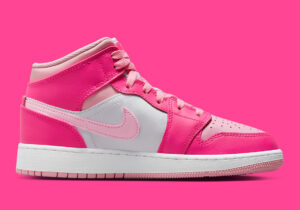 Giay Nike Air Jordan 1 Mid GS 'Fierce Pink' FD8780-116