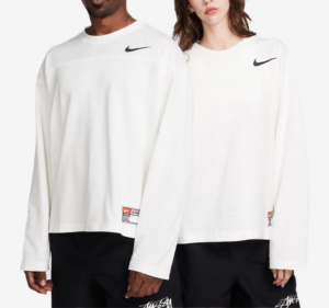 Ao Nike x Stussy Long Sleeve Top 'White' FJ9165-133