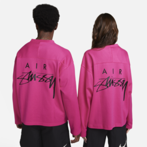 Ao Nike x Stussy Long Sleeve Top 'Fireberry' FJ9165-615