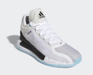 Giay Adidas D Rose 11 ‘White Black Speckled’ FX6539