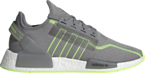 Giày Adidas NMD R1 V2 'Grey Signal Green' GY6163