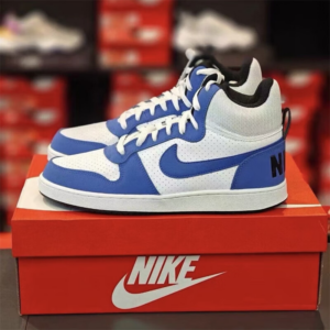 Giay Nike Court Borough Mid 'Simple Comfort White Blue' 838938‑102