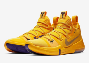 Giay Nike Kobe AD 'Lakers Amarillo' AR5515-700