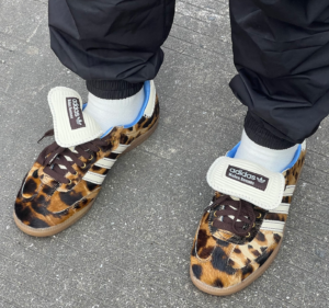 Giay Adidas Wales Bonner x Samba Pony 'Leopard' IE0578