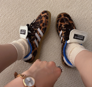 Giay Adidas Wales Bonner x Samba Pony 'Leopard' IE0578