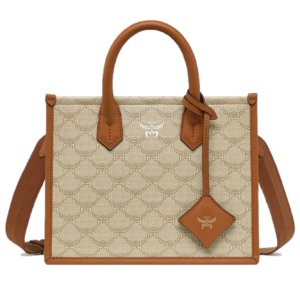 Giay MCM Himmel Tote in Lauretos 'Beige' MWTESAC01I9001
